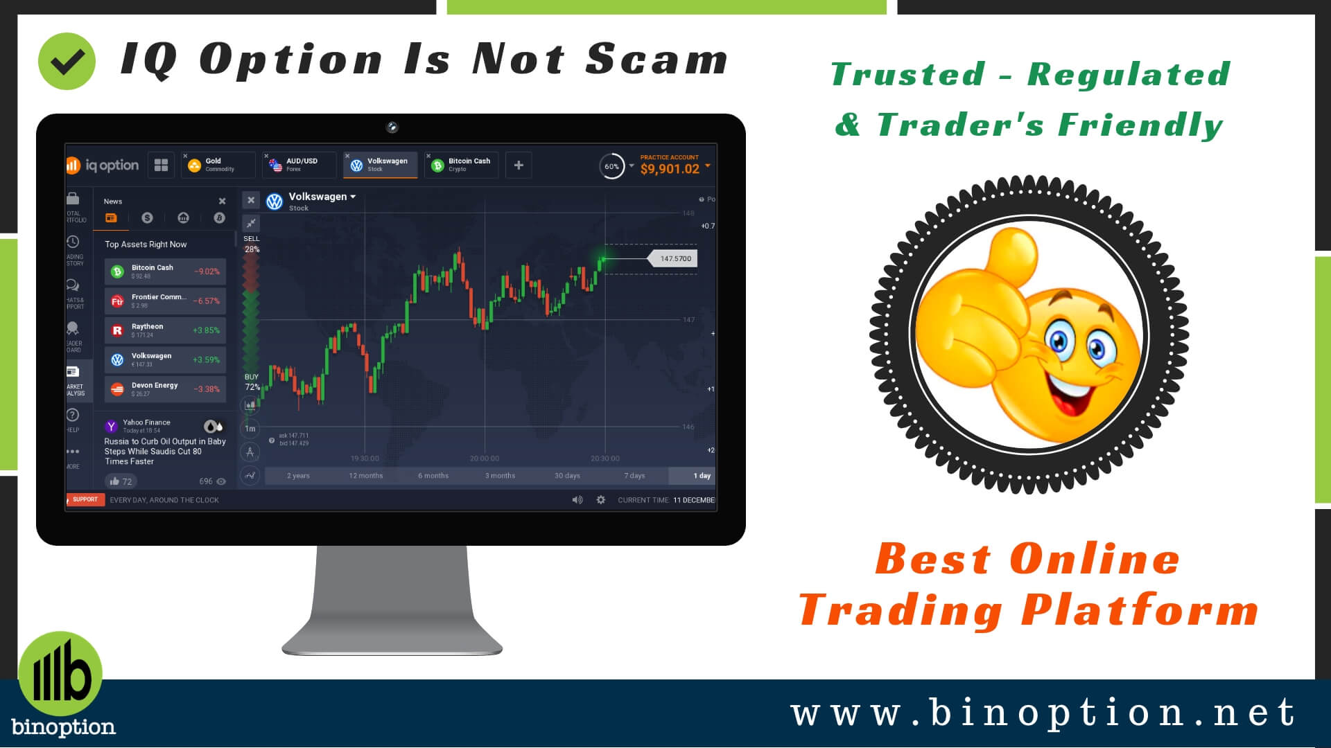 IQ Option Scam or Not - Binoption