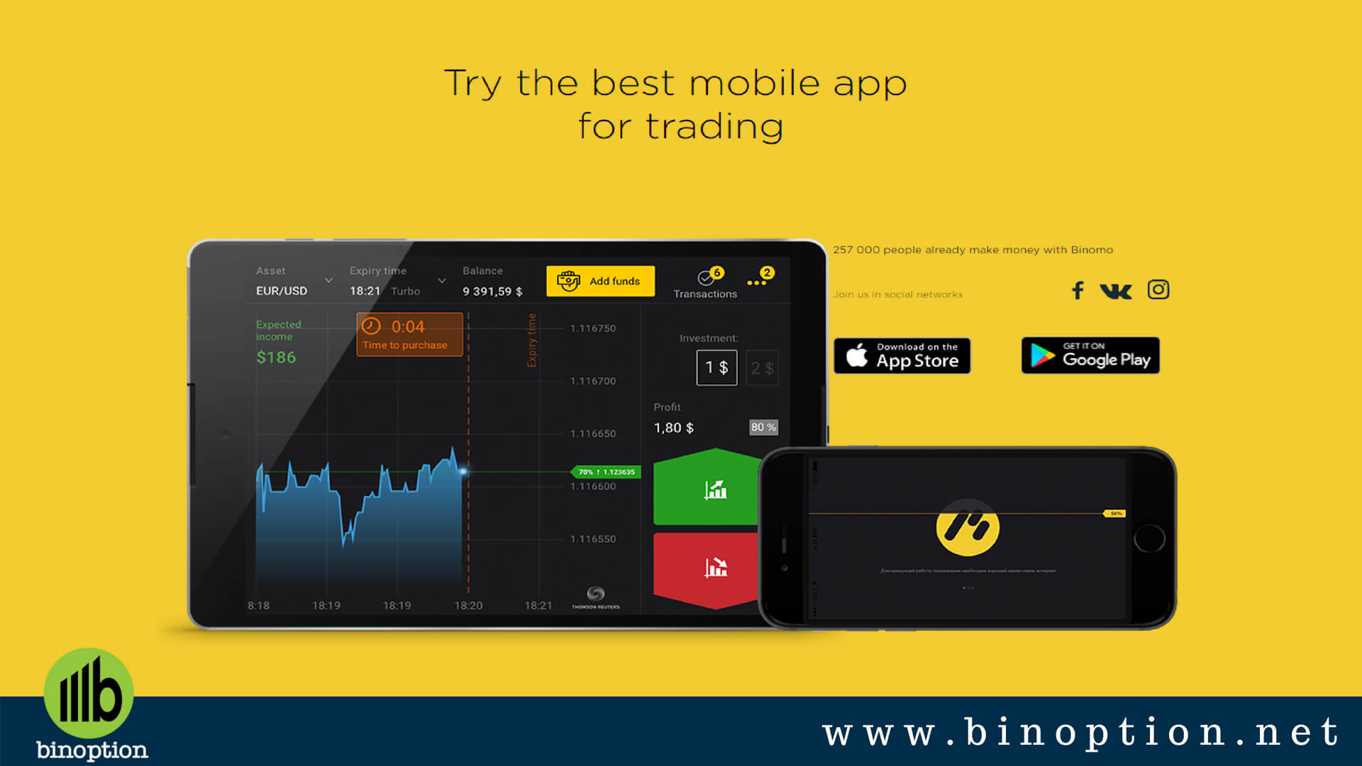 Binomo App - Binoption